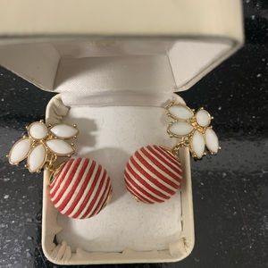 Bauble bar looking earrings striped